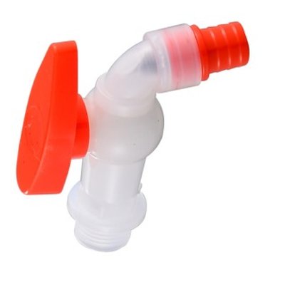 Plastic faucet sample