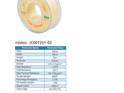 PTFE / Teflon thread seal tape P08-#